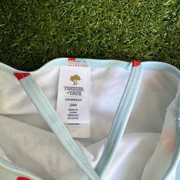 Tucker + Tate one piece strawberry swimsuit size 24 months New with tags - Picture 3 of 5